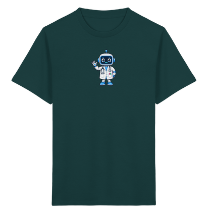 Pixel Roboter T-Shirt: Freundlich und cool - Kinder T-Shirt