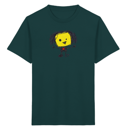 Kritzelkopf mit Wirbelhaar - Kinder Bio T-Shirt