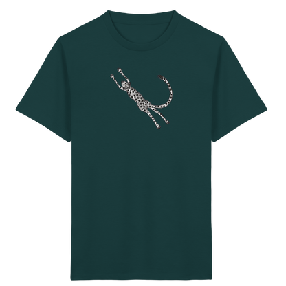 Gepard von oben - Kinder Bio T-Shirt