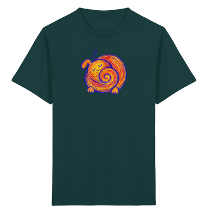 Schnarchkringel Monster Kinder Shirt - Kinder Bio T-Shirt