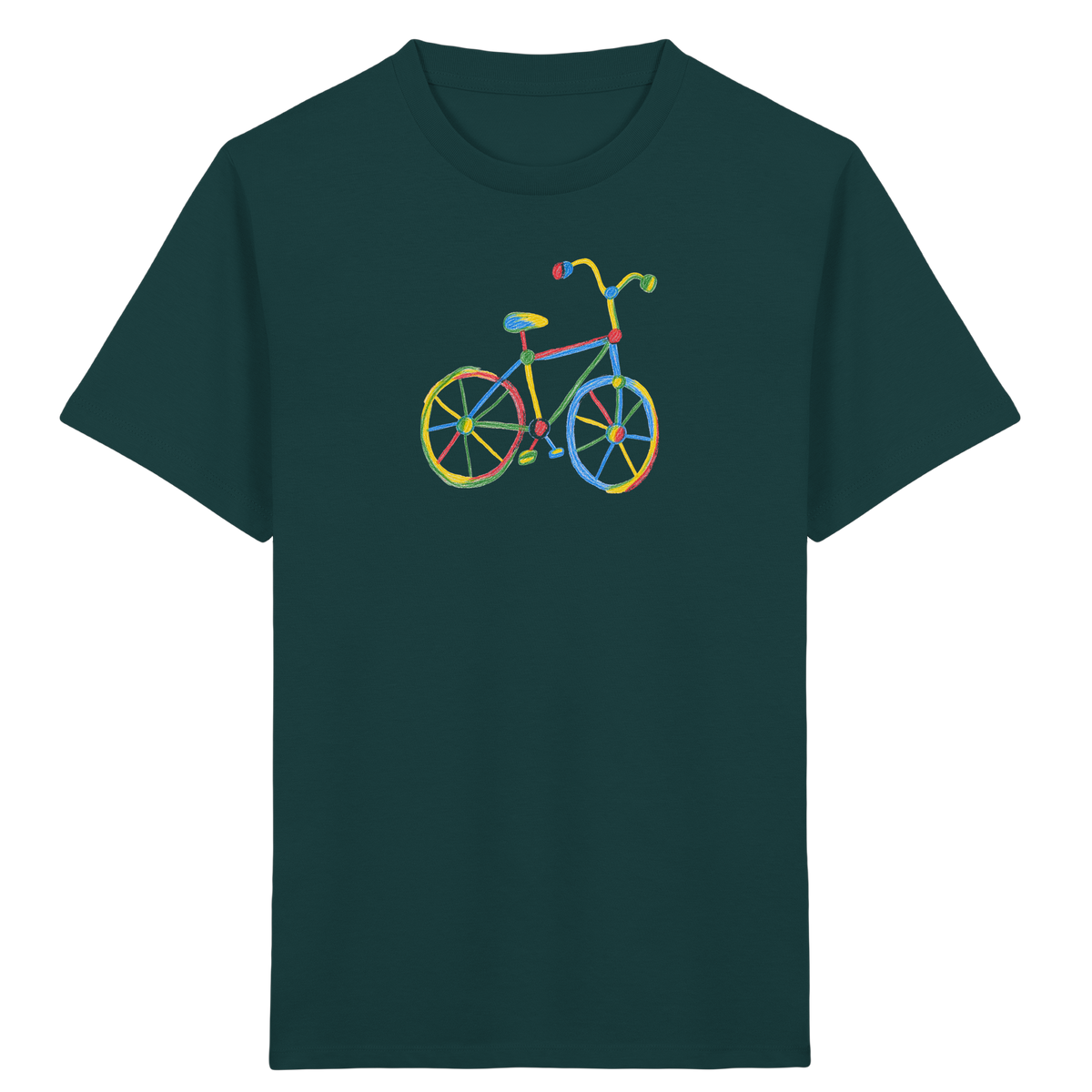 Farbpunkt-Rad Kinder T-Shirt - Kinder Bio T-Shirt