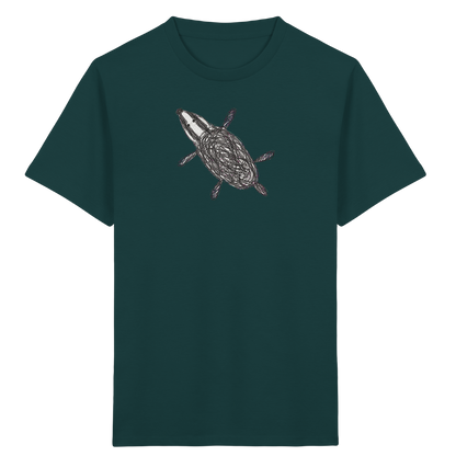 Dachs von oben - Kinder Bio T-Shirt