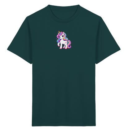 Magisches Einhorn T-Shirt mit Sternen - Kinder Bio T-Shirt