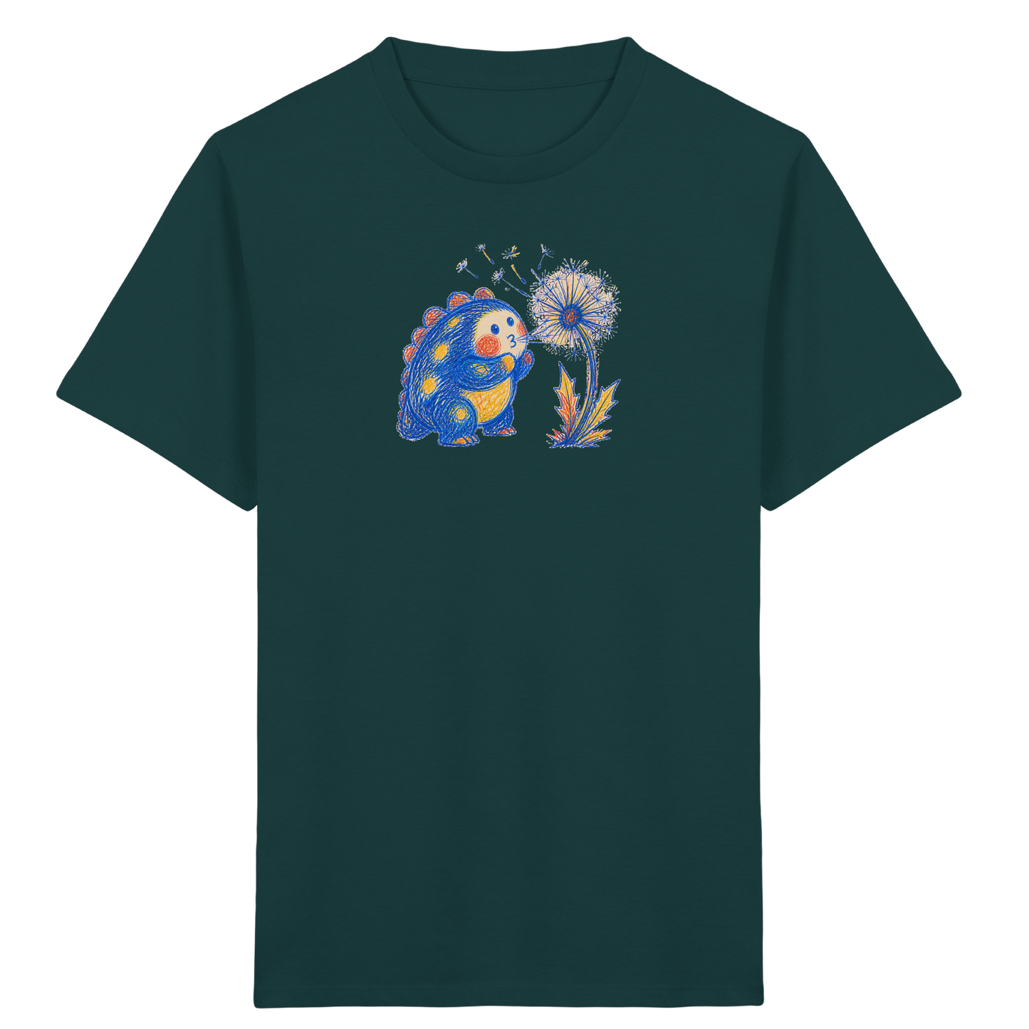 Pusteblümchen Monster Kinder Shirt - Kinder Bio T-Shirt