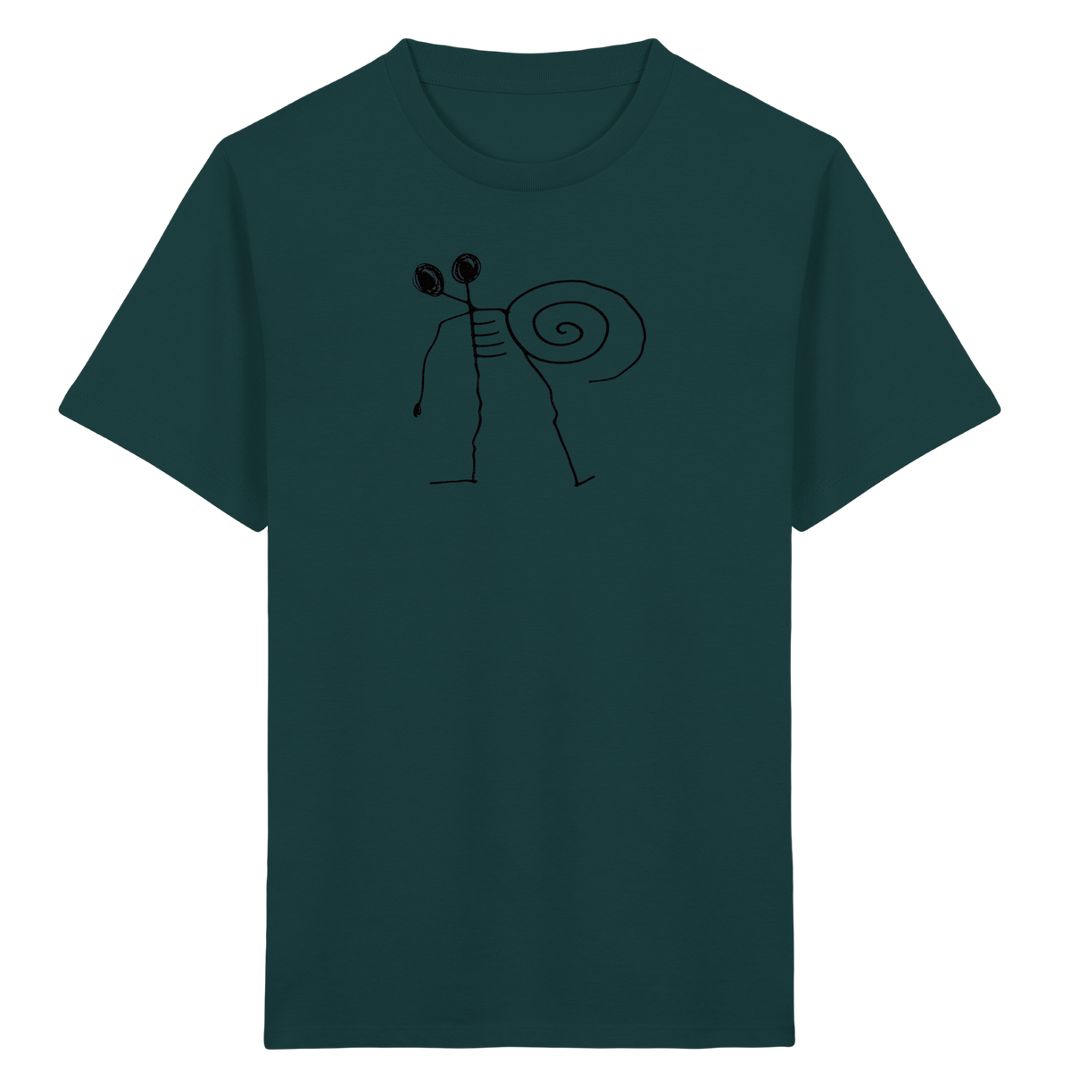 Schneckenrücken Wesen Kinder Shirt - Kinder Bio T-Shirt