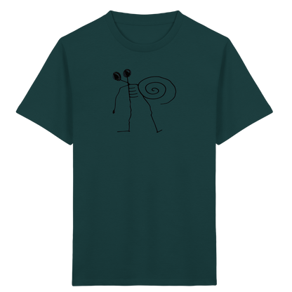 Schneckenrücken Wesen Kinder Shirt - Kinder Bio T-Shirt