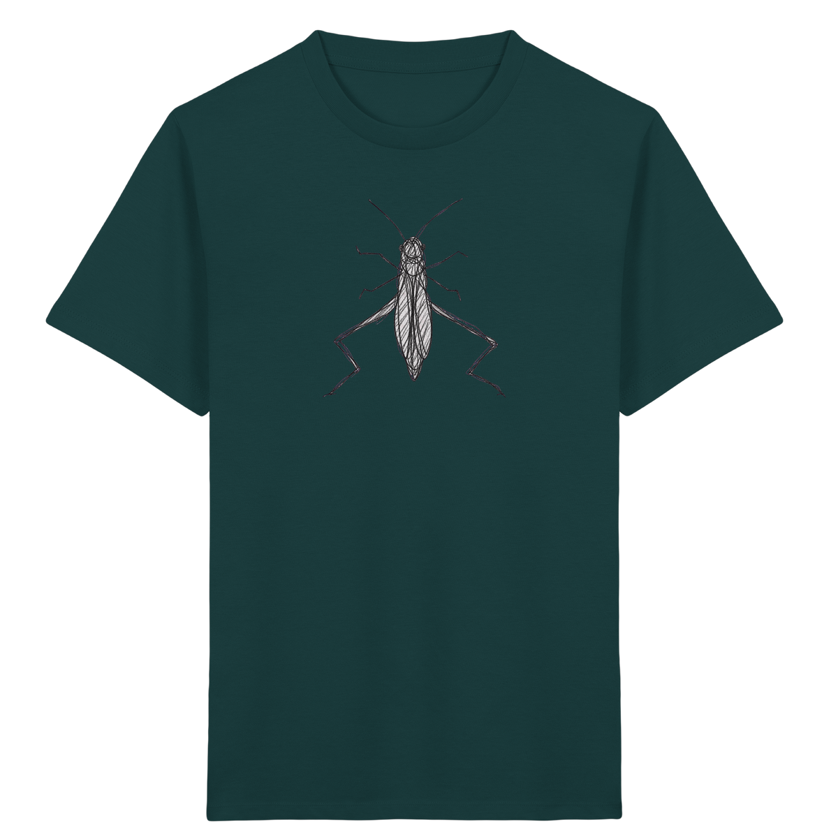 Grashüpfer von oben - Kinder Bio T-Shirt