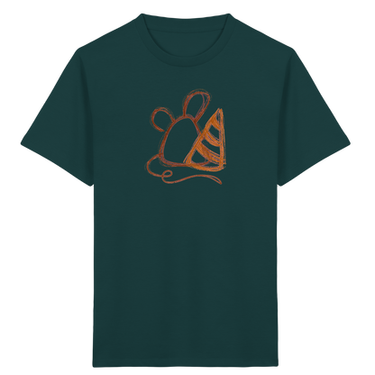 Krakelmaus mit großer Schultüte - Kinder Bio T-Shirt