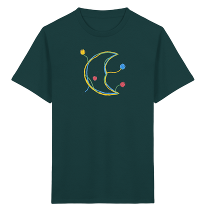 Farbpunkt Mond für Kinder - Kinder Bio T-Shirt