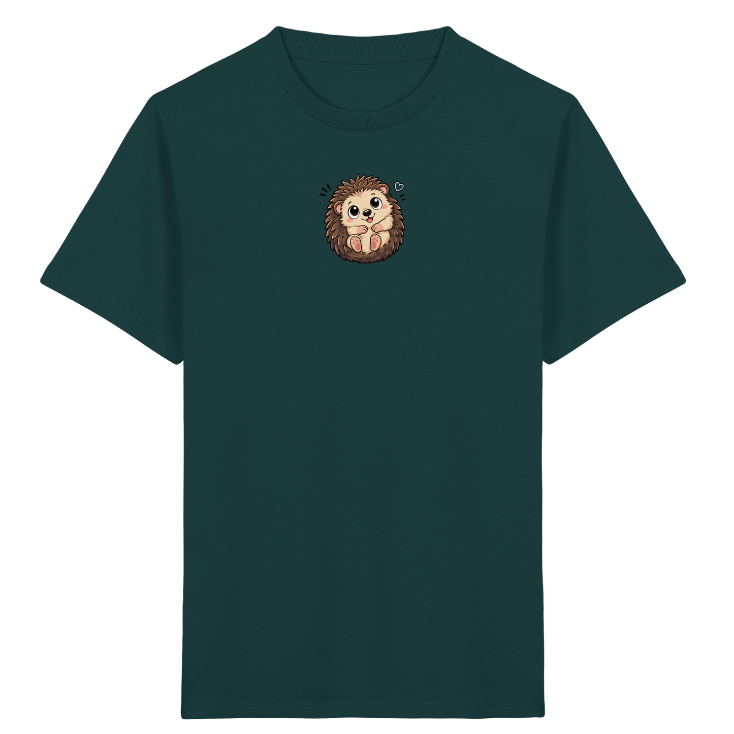 Niedlicher Igel: Fröhliches Kinder T-Shirt - Kinder Bio T-Shirt