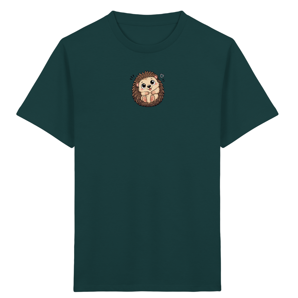 Niedlicher Igel: Fröhliches Kinder T-Shirt - Kinder Bio T-Shirt