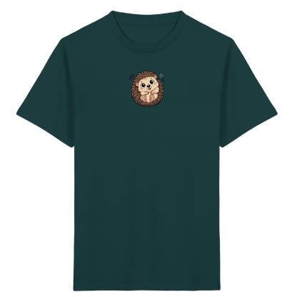 Niedlicher Igel: Fröhliches Kinder T-Shirt - Kinder Bio T-Shirt