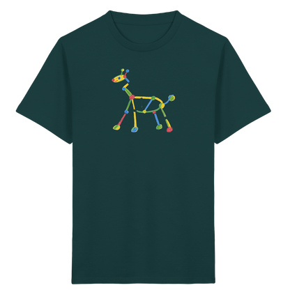 Farbpunkt Giraffe Kinder T-Shirt - Kinder Bio T-Shirt