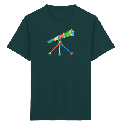 Farbpunkt Teleskop für Kinder - Kinder Bio T-Shirt