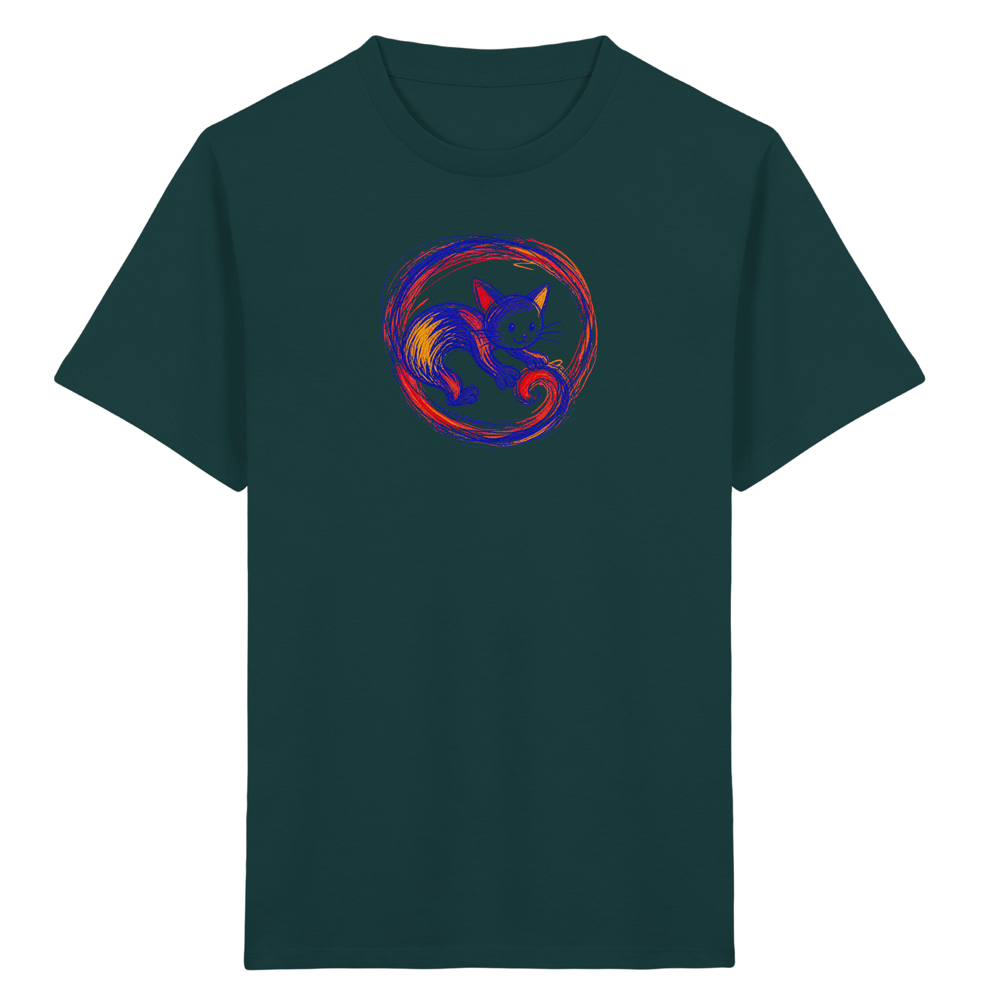 Kringelschwanz Monster Kinder T-Shirt - Kinder Bio T-Shirt