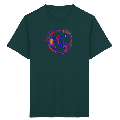 Kringelschwanz Monster Kinder T-Shirt - Kinder Bio T-Shirt