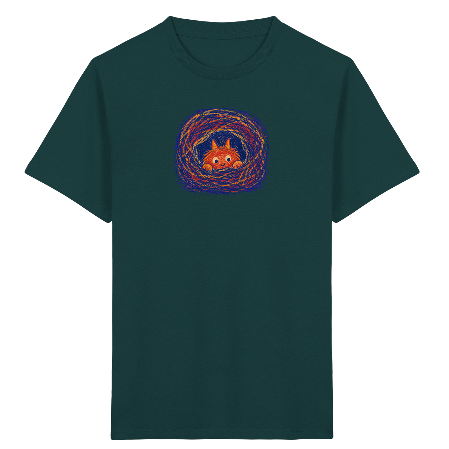 Kuschelhöhle Monster Kinder Shirt - Kinder Bio T-Shirt