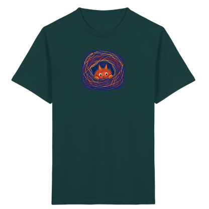 Kuschelhöhle Monster Kinder Shirt - Kinder Bio T-Shirt