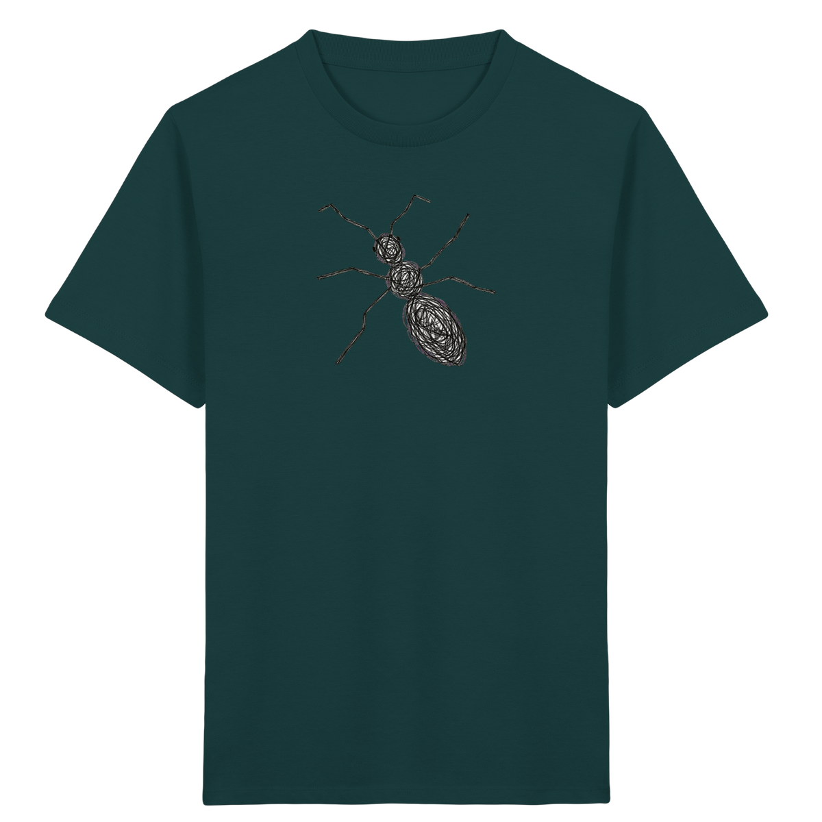 Ameise von oben - Kinder Bio T-Shirt