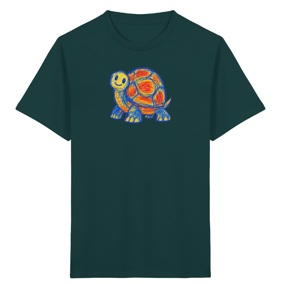 Panzerpummel Kritzelmonster Shirt - Kinder Bio T-Shirt