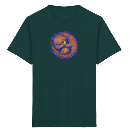 Schlafzottel mit kleinem Mond - Kinder Bio T-Shirt