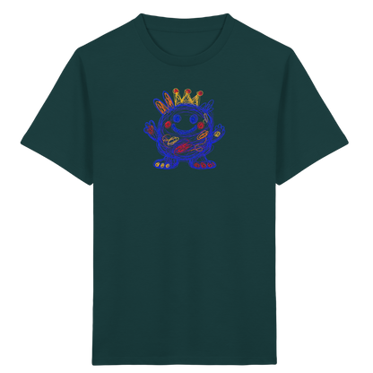 Kringelkrone Kritzelmonster Kinder Shirt - Kinder Bio T-Shirt