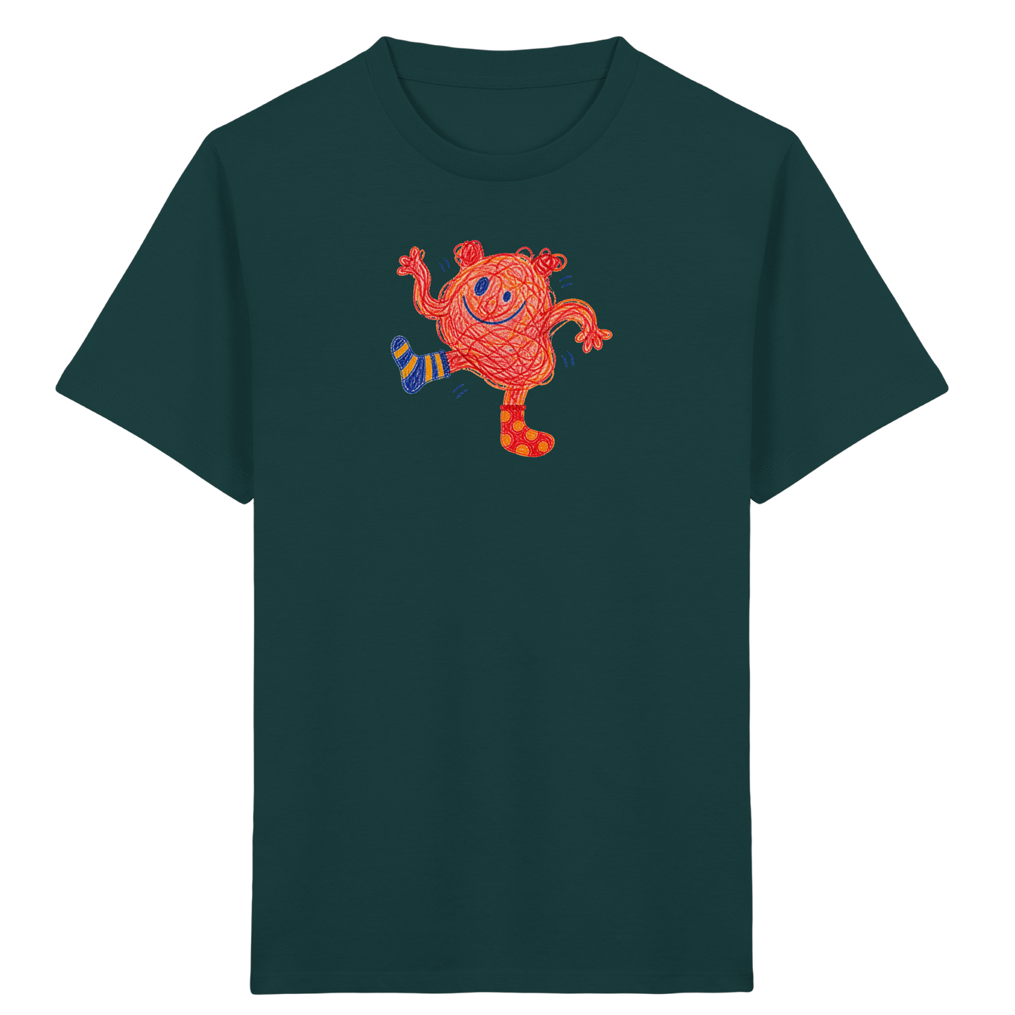 Tanzsocke Monster Kinder T-Shirt - Kinder Bio T-Shirt