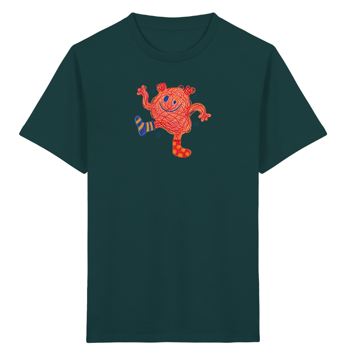 Tanzsocke Monster Kinder T-Shirt - Kinder Bio T-Shirt