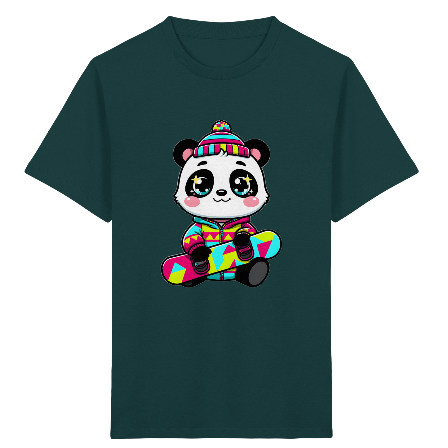 Panda-Snowboarder: Winter-Abenteuer Shirt