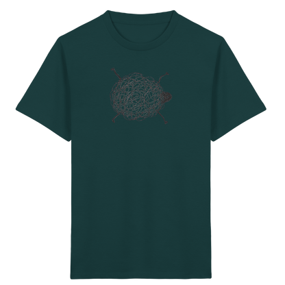 Schaf von oben Shirt - Kinder Bio T-Shirt