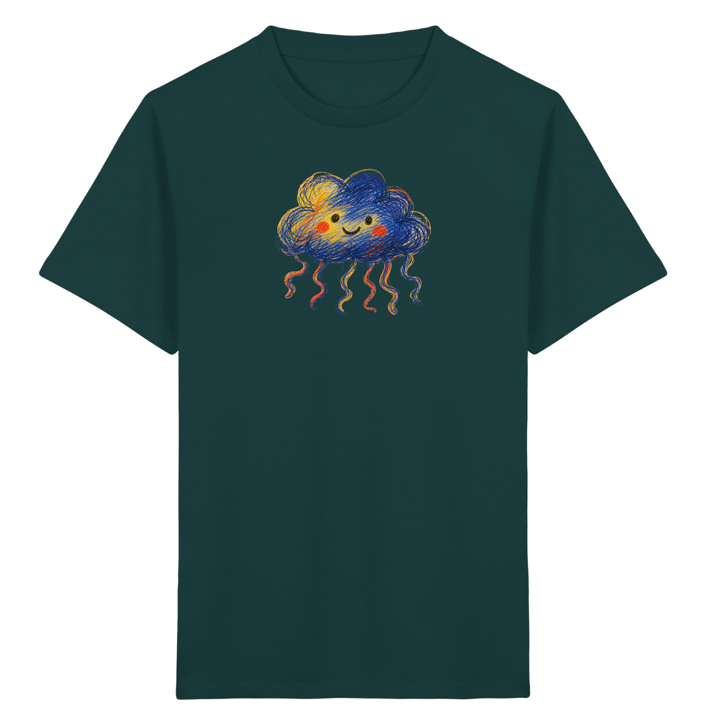 Wolkenflauschi Kinder T-Shirt - Kinder Bio T-Shirt