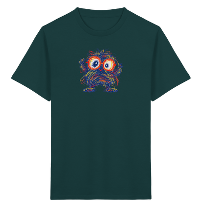 Brillenknäuel Kritzelmonster Shirt - Kinder Bio T-Shirt