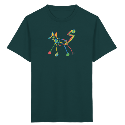 Farbpunkt-Fuchs Kinder Shirt - Kinder Bio T-Shirt