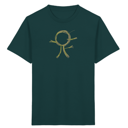 Apfelgrüner Wackelbaum für Kinder - Kinder Bio T-Shirt