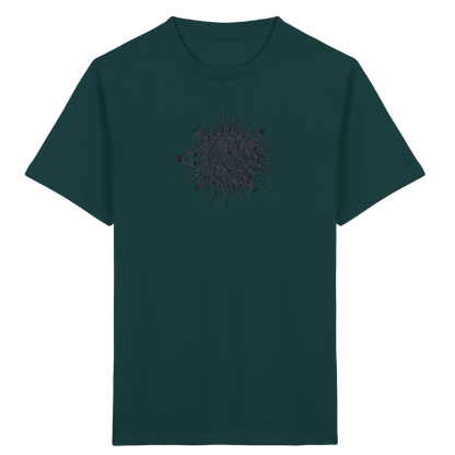 Igel von oben gezeichnet - Kinder Bio T-Shirt