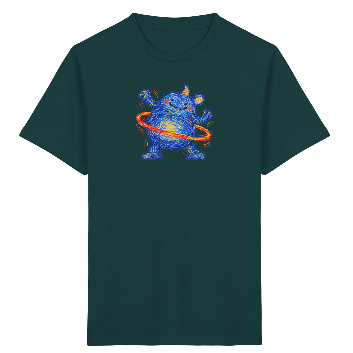 Reifenwirbler Kritzelmonster Shirt - Kinder Bio T-Shirt