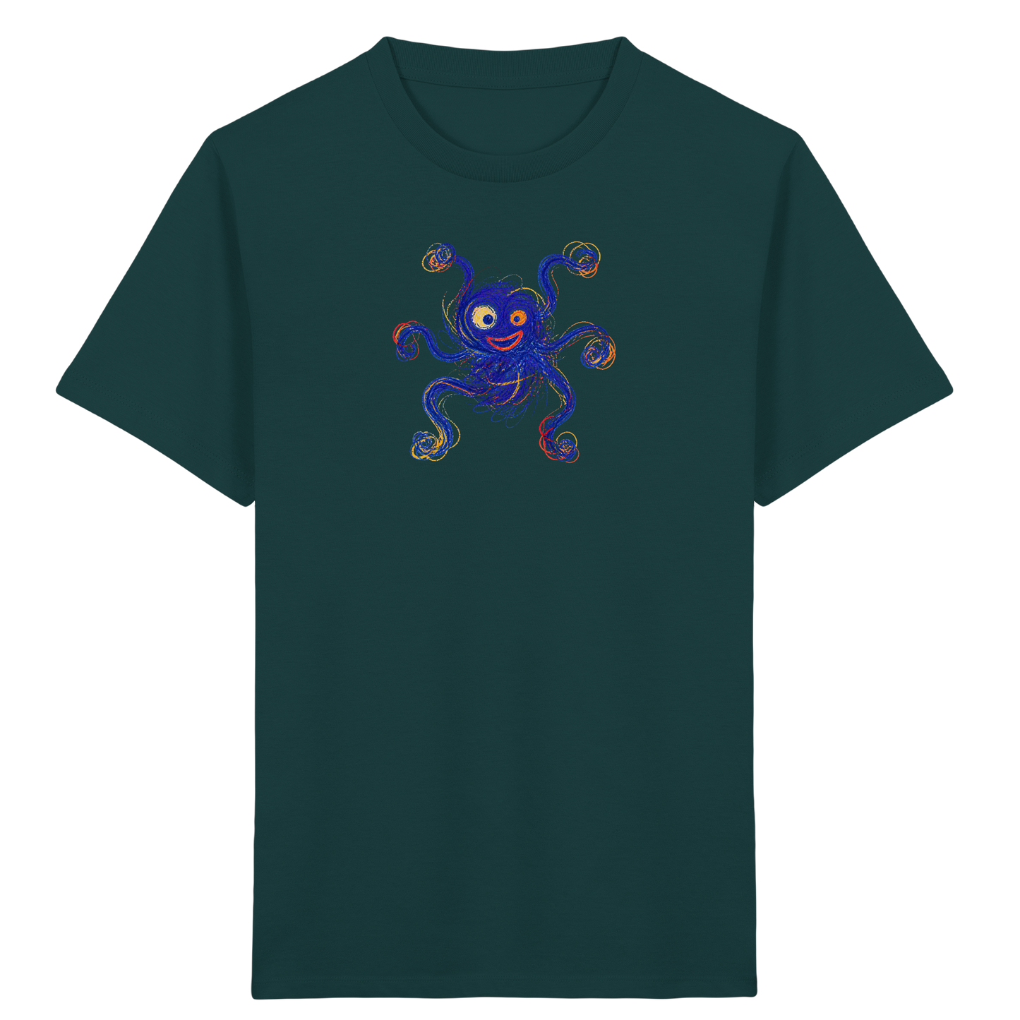 Kicherkrake Kinder T-Shirt - Kinder Bio T-Shirt