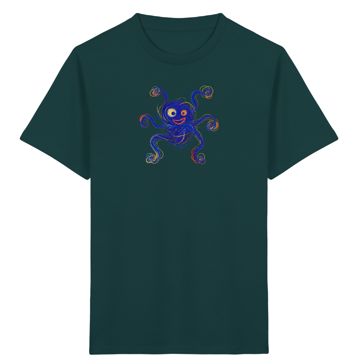 Kicherkrake Kinder T-Shirt - Kinder Bio T-Shirt