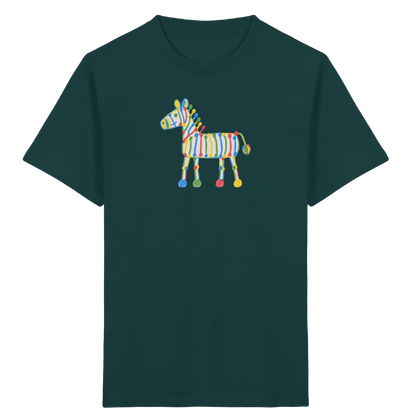 Farbpunkt Zebra für Kinder - Kinder Bio T-Shirt