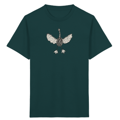 Gans landet von oben - Kinder Bio T-Shirt