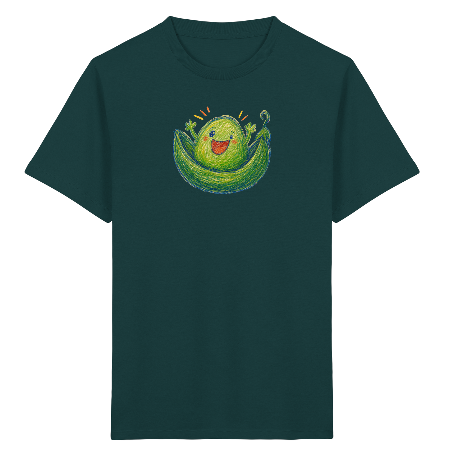 Kichererbse Monster Kinder Shirt - Kinder Bio T-Shirt