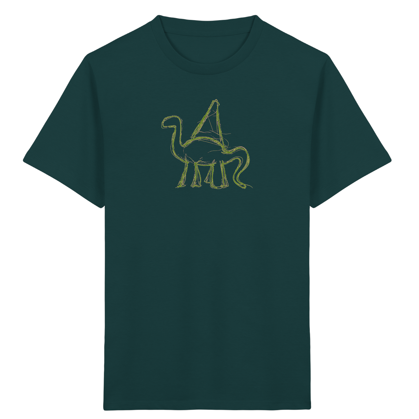 Krakeldino mit Schultüte - Kinder Bio T-Shirt
