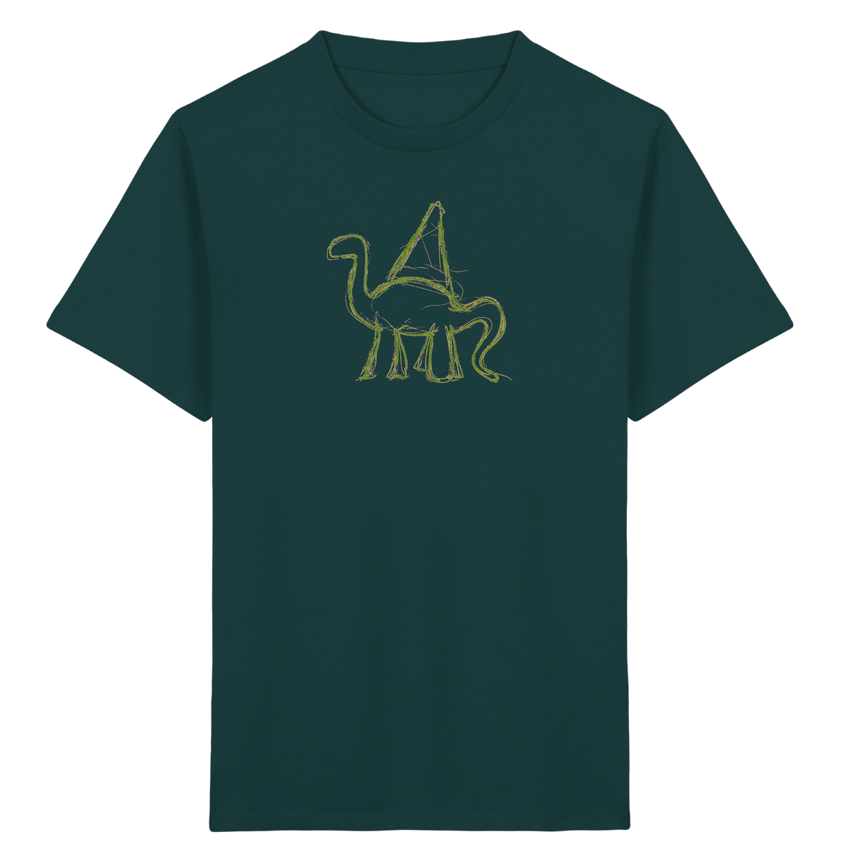 Krakeldino mit Schultüte - Kinder Bio T-Shirt