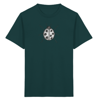 Marienkäfer von oben - Kinder Bio T-Shirt