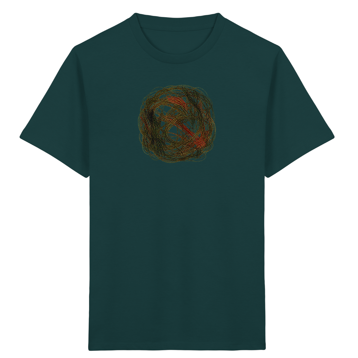 Wildes Kreide Knäuel Natur T-Shirt - Kinder Bio T-Shirt
