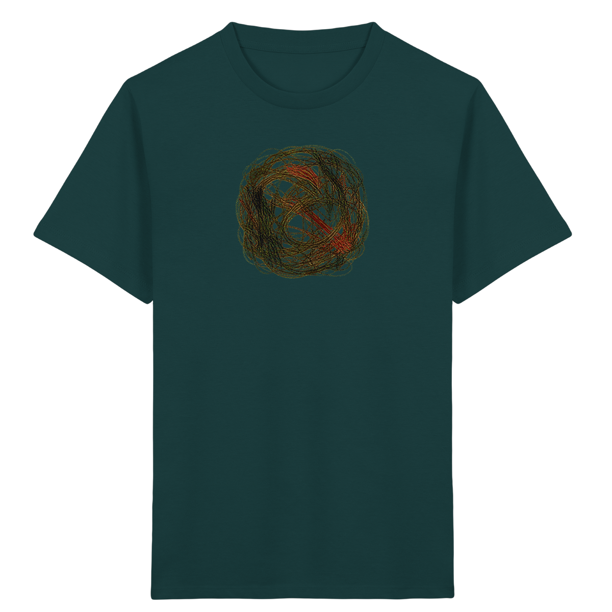 Wildes Kreide Knäuel Natur T-Shirt - Kinder Bio T-Shirt