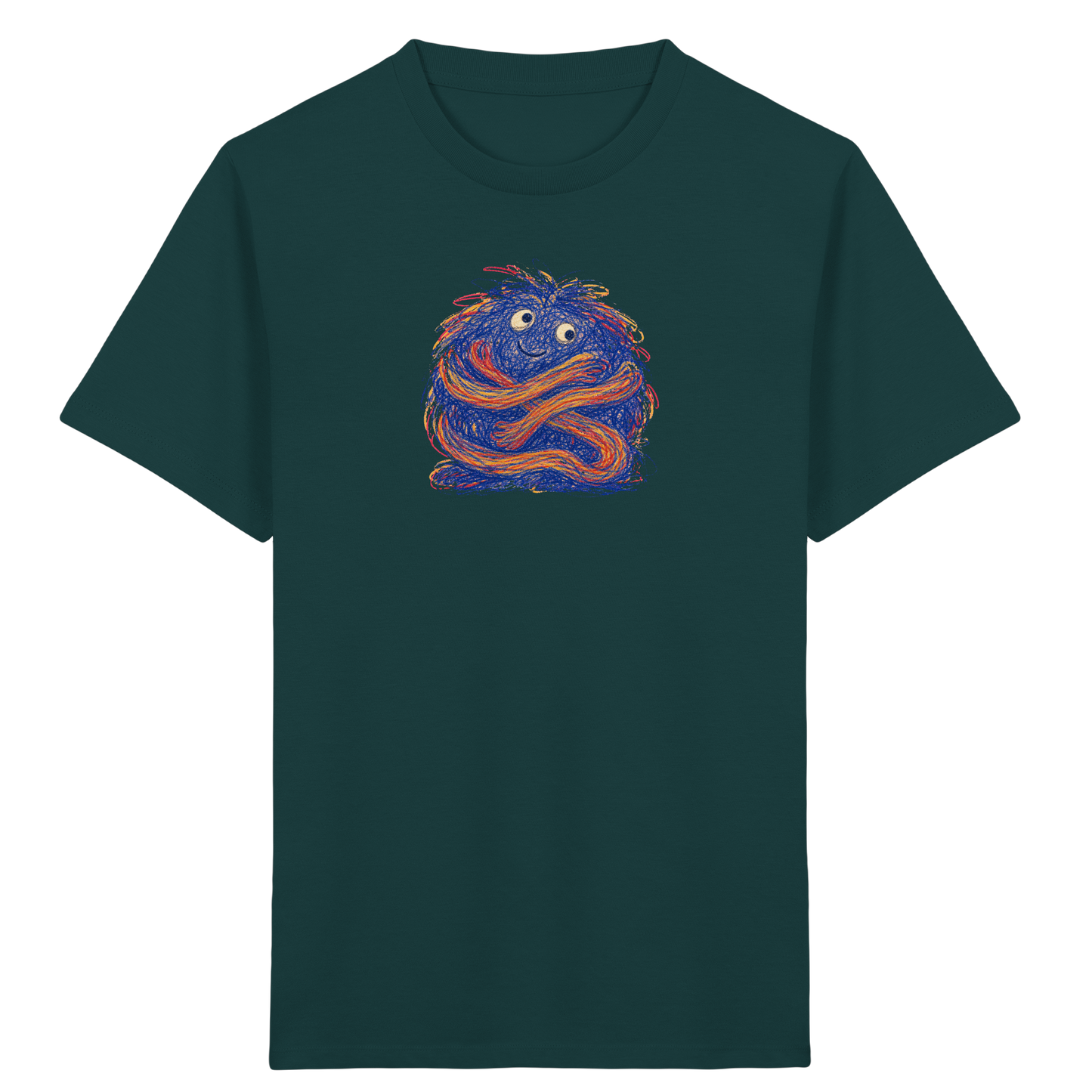 Knuddelknäuel Kritzelmonster Shirt - Kinder Bio T-Shirt