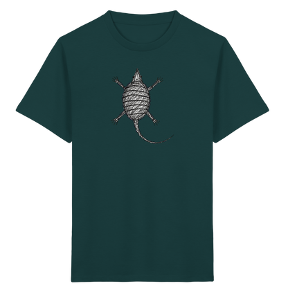 Gürteltier von oben - Kinder Bio T-Shirt
