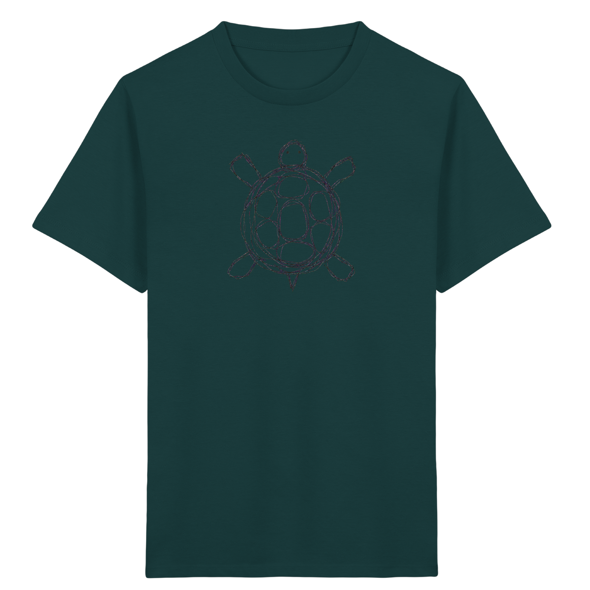 Schildkröte von oben - Kinder Bio T-Shirt