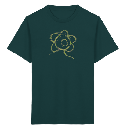 Grüner Kringelkopf für Kinder - Kinder Bio T-Shirt